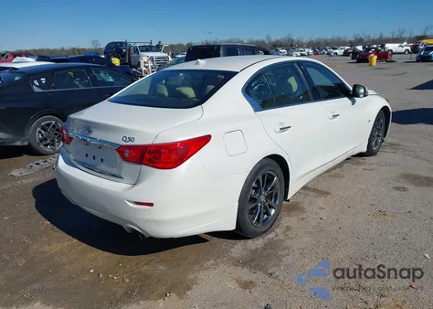 2017 Infiniti Q50 3.0T Signature Edition z USA, uszkodzony, nr VIN JN1EV7AP0HM741607